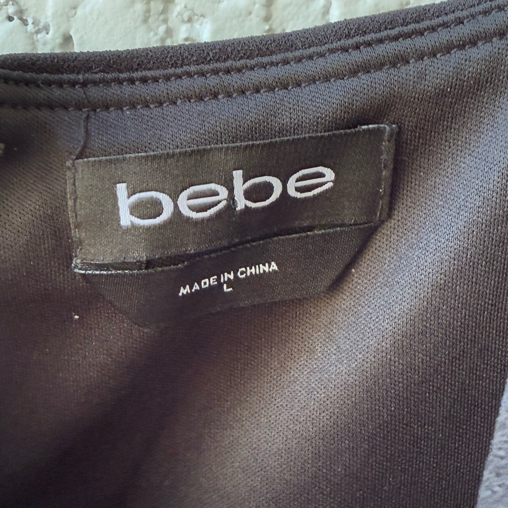 Bebe Scuba open leg jumpsuit Large - Picture 11 of 11